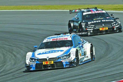 Der erste belgische DTM-Laufsieger: Neuling Maxime Martin siegte in seinem gerade einmal fünften DTM-Rennen beim Lauf in Moskau. Foto: bmw