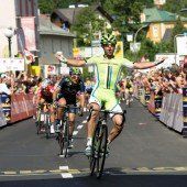 Schnaidt im Sprint dabei