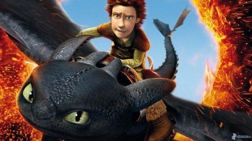 Der tapfere Hicks erkundet mit seinem Drachen Ohnezahn die Umgebung.  Foto: Centfox