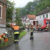 Verhaftung nach Brand