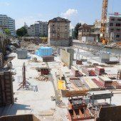 Großbaustelle auf Maggiareal im Zeitplan