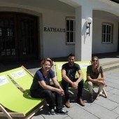 Liegestühle in Dornbirn zum Verweilen