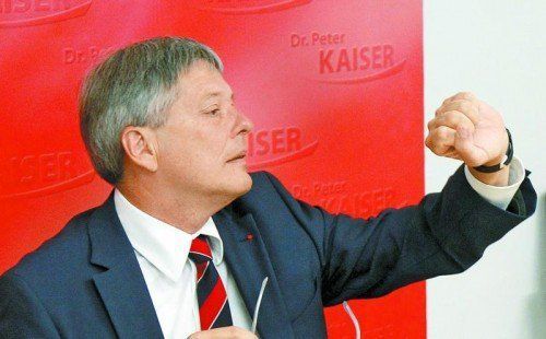 Die Zeit drängt, meint Peter Kaiser im VN-Interview: „Die Steuerreform ist ein Gebot der Stunde.“ Foto: APA