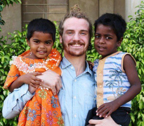 Drei Monate lang hat Chris Matt in einem Waisenhaus in Indien gearbeitet. Fotos: privat