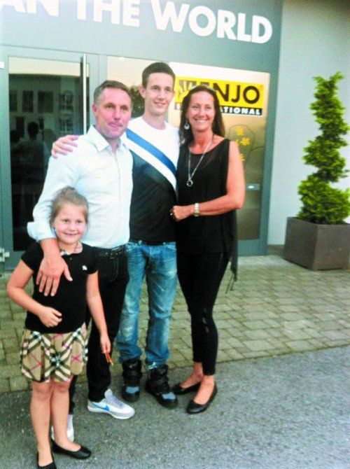 Familie Canadi (v. l.): Carina, Damir, Marcel und Susi.
