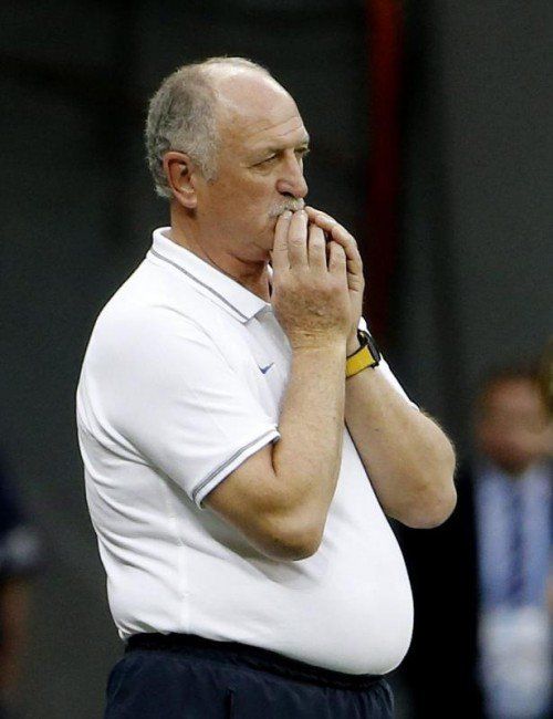 Felipe Scolari soll abgelöst werden. epa