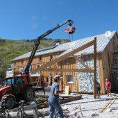 Heilbronner Hütte in neuem Gewand