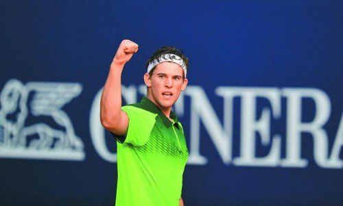 Glücklich über den Auftaktsieg: Dominic Thiem. Foto: gepa