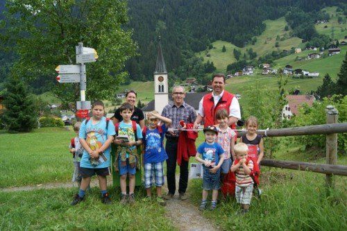Große Freude herrschte bei der Eröffnung unter den Kindern.