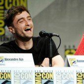 Radcliffe inkognito als Spider-Man auf Messe