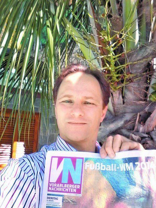 Horst Zangl berichtete exklusiv für die VN aus Brasilien. Foto: Privat