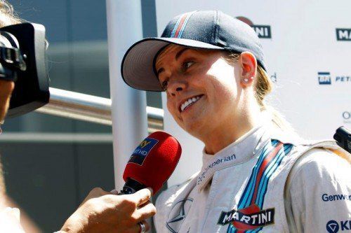 In Hockenheim wieder Testpilotin: Susie Wolff. Foto: gepa