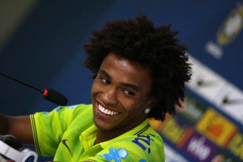 Könnte heute in der Startelf der Seleção stehen: Willian. Foto: epa