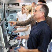 Mobile Trainingsstation für Ärzte