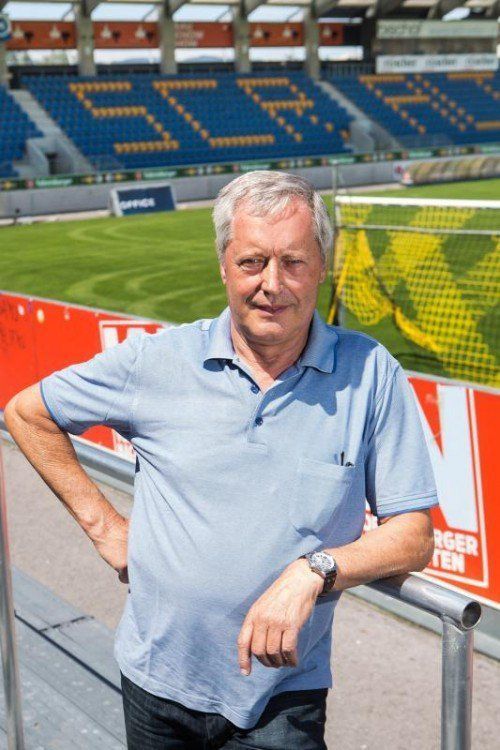 Kurt Müller kümmert sich um die Belange in der Cashpoint-Arena. Steurer