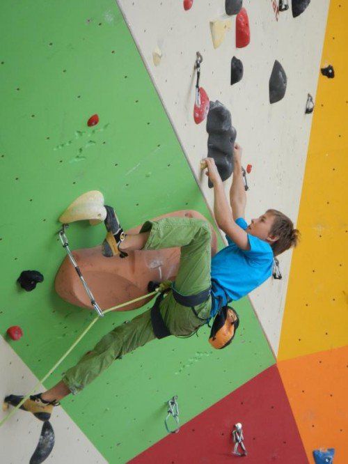 Laurin Meusburger stellte sein Talent unter Beweis. Foto: Privat
