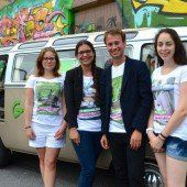 Junge Grüne auf Tour