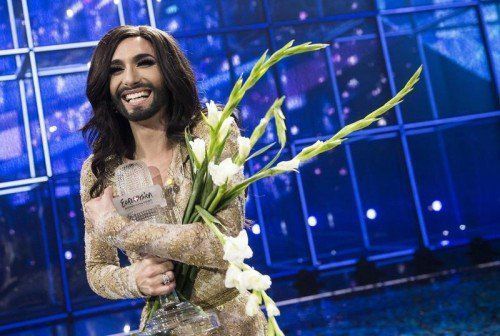 Wurst gewann den Song Contest in Kopenhagen.  Foto: Reuters