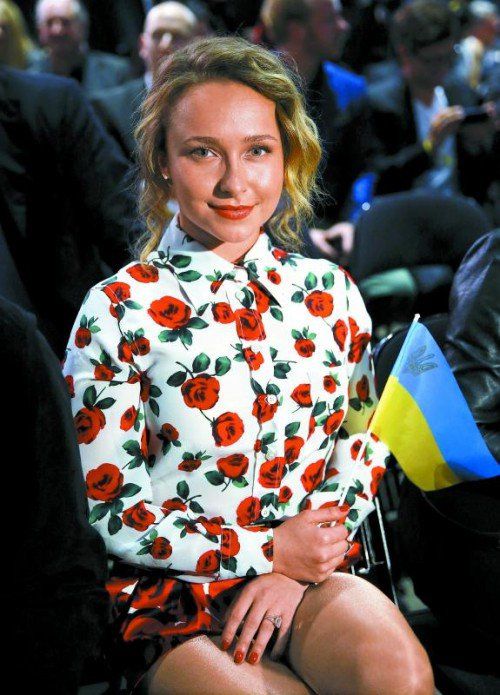 Mutterglück für Klitschko-Freundin Hayden Panettiere. Foto: ap