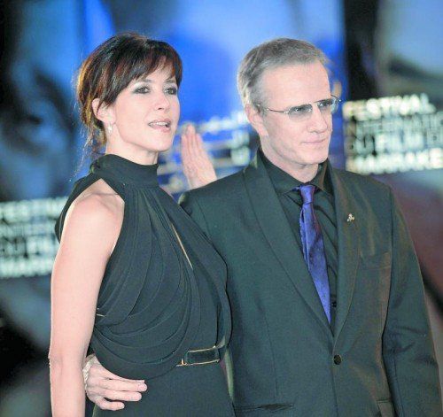Nach zwei Jahren Ehe ist die Beziehung von Sophie Marceau und Christopher Lambert am Ende. Foto: ap