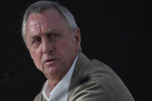 Niederländische Fußball-Legende: Johan Cruyff. Foto: ap
