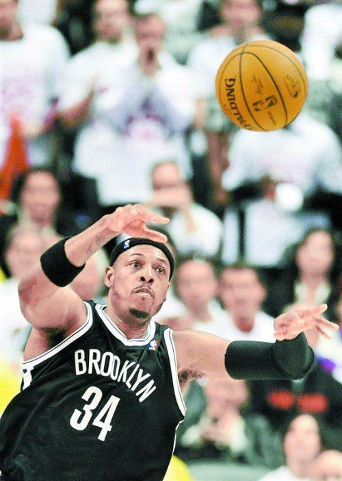 Paul Pierce wird ein Wizard: „Obama, ich komme.“ Foto: ap