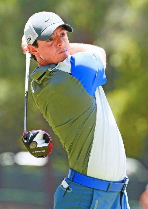 Rory MacIlroy: Rekordrunde am ersten Tag in Schottland. Foto: ap