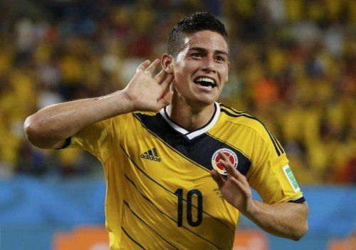 Spielte sich ins Rampenlicht: James Rodriguez. Fotos: reuters