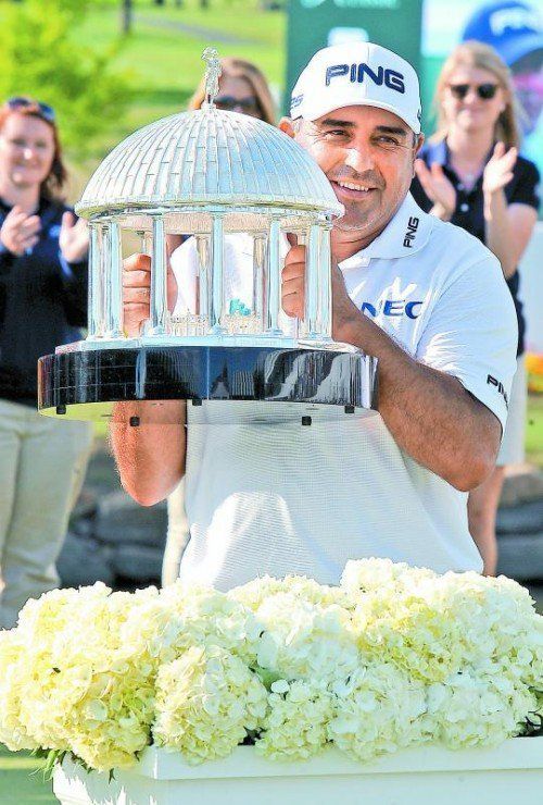 Stark auf der letzten Runde: Angel Cabrera. Foto: ap