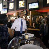 Familie aß sich auf Obamas Kosten satt