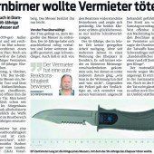 Versuchter Mord: 57-Jähriger vor Gericht