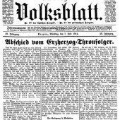 „Es wird ein Rächer erstehen . . .“