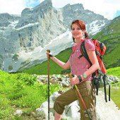 Perfekt ausgerüstet in die schöne Bergwelt
