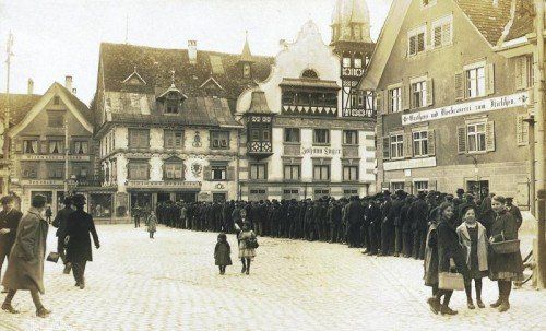 Zahlreiche Fotos dokumentieren den Alltag im vom Ersten Weltkrieg gezeichneten Dornbirn.  Foto: Stadtarchiv Dornbirn