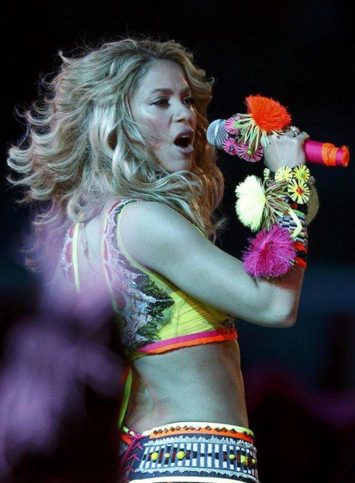 Zum dritten Mal bei einer WM: Sängerin Shakira Foto: reuters