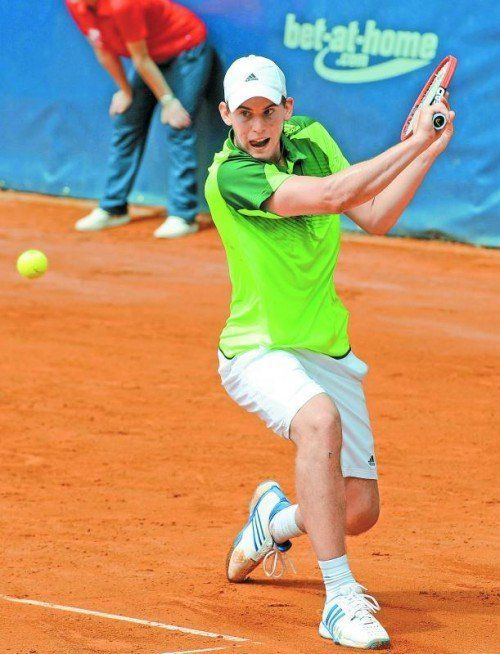 Zweieinhalb Stunden Kampf: Dominic Thiem. Foto: gepa