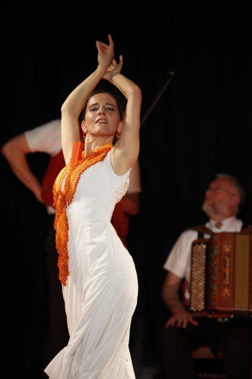 Bettina Castaño zeigt Flamenco der besonderen Art.