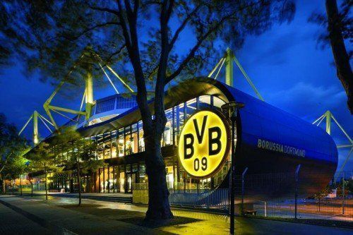 Das Beleuchtungskonzept der BVB FanWelt stammt von Zumtobel.