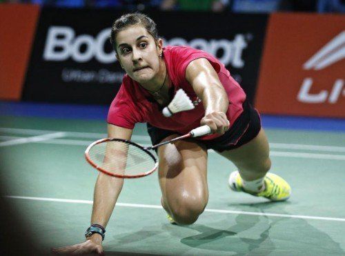 Carolina Marin sorgte bei der WM für die Sensation. Foto: ap