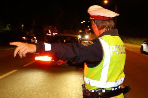 Bei den Schwerpunktaktionen wurden 22 Autofahrer betrunken oder unter Drogeneinfluss am Steuer erwischt.  VN/HB