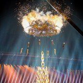 Selfies, Show und ein gigantisches Feuerwerk