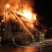 57-jährige Frau rettete sich mit Sprung aus der Flammenhölle