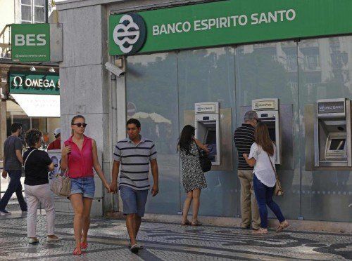 Die portugiesische Banco Espirito Santo (BES).  Foto: Reuters