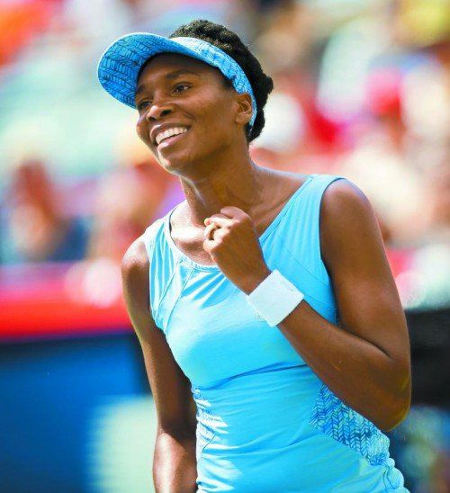 Freut sich über den Sieg gegen Serena: Venus Williams. Foto: apa