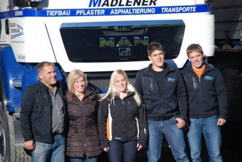 Gemeinsam zum Erfolg: Alle Mitglieder der Familie Madlener arbeiten auch in der Firma Madlener. Foto: privat