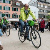 Grüne: Radtour-Ende mit Wahlkampfauftakt