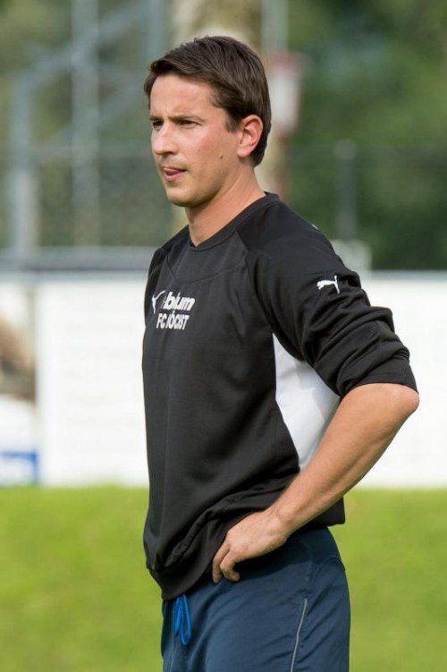 Höchst-Coach Bernhard Erkinger sucht einen Goalgetter. stiplovsek