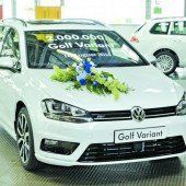 Zwei Millionen Golf Variant