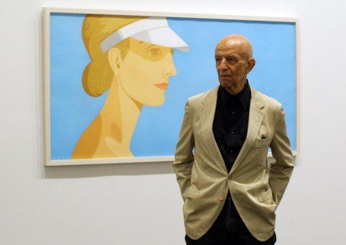 Kriegt in diesem Buch sein Fett ab: Künstler Alex Katz.  Foto: REUTERS