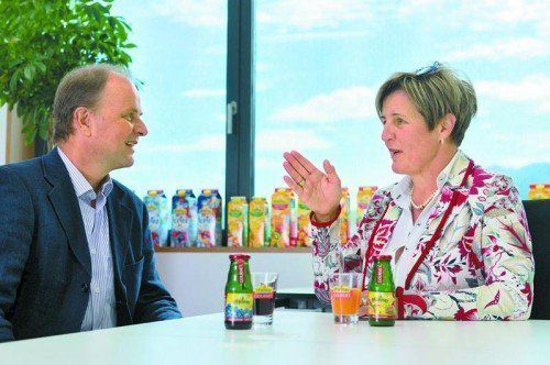 Marie-Luise Dietrich und Wolfgang Steger sind vom Potenzial einer positiven Unternehmenskultur überzeugt.  Foto: Dietmar Stplovsek